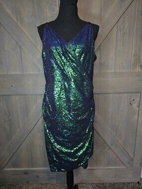 Nwt Grace Karin Sequin Mini Dress sz XL